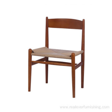 vintage wood dining CH36 side chair replica